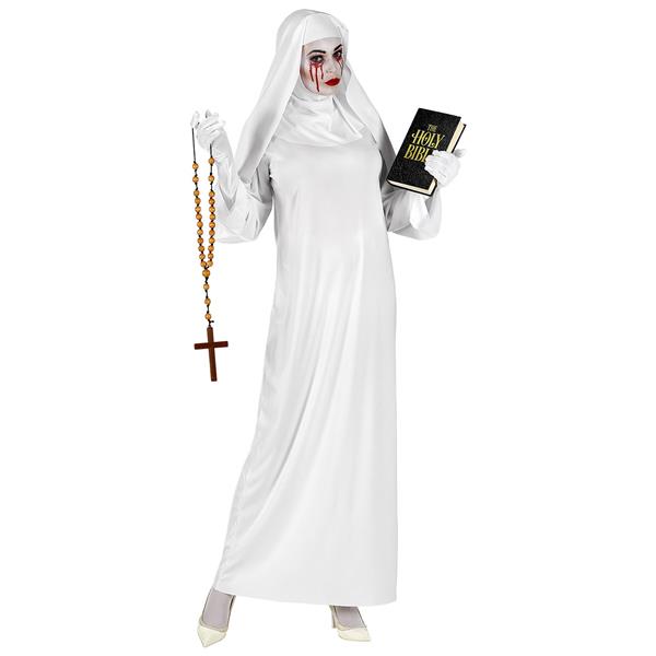 Grote foto halloween kostuum wit dames non geest verzamelen overige verzamelingen
