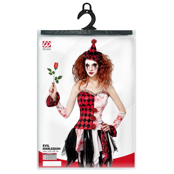 Grote foto halloween jurk dames harlekijn verzamelen overige verzamelingen