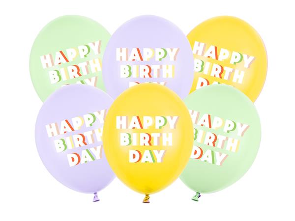Grote foto happy birthday ballonnen 30cm 50st verzamelen overige verzamelingen