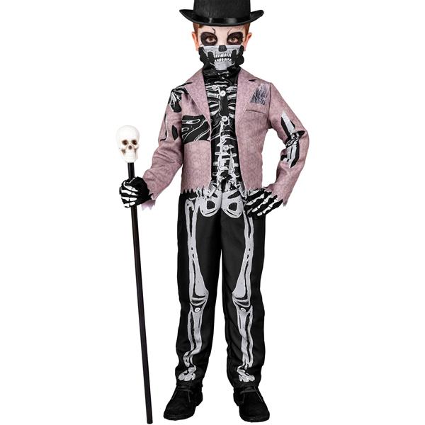 Grote foto halloween kostuum kind skelet bruidegom verzamelen overige verzamelingen