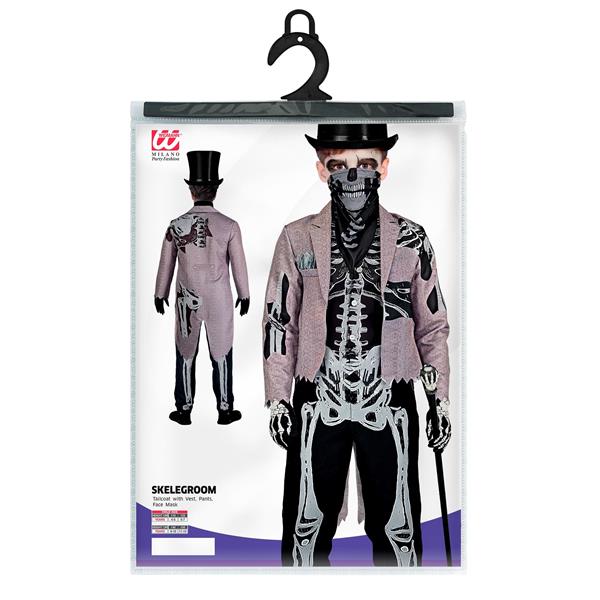 Grote foto halloween kostuum kind skelet bruidegom verzamelen overige verzamelingen