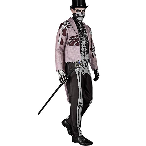 Grote foto halloween kostuum heren skelet bruidegom verzamelen overige verzamelingen