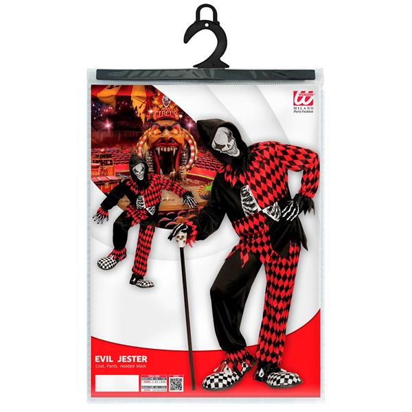 Grote foto halloween kostuum kind jester verzamelen overige verzamelingen