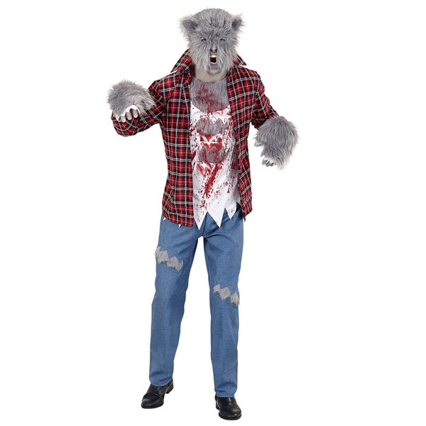 Grote foto halloween kostuum heren weerwolf 5 delig verzamelen overige verzamelingen