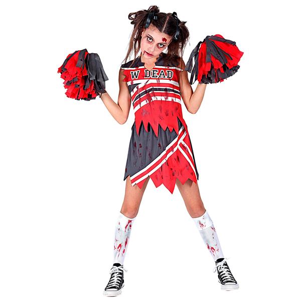 Grote foto halloween jurk meisje zombie cheerleader 3 delig verzamelen overige verzamelingen