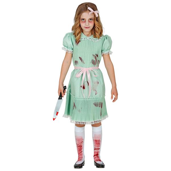 Grote foto halloween jurk kind moordende pop verzamelen overige verzamelingen