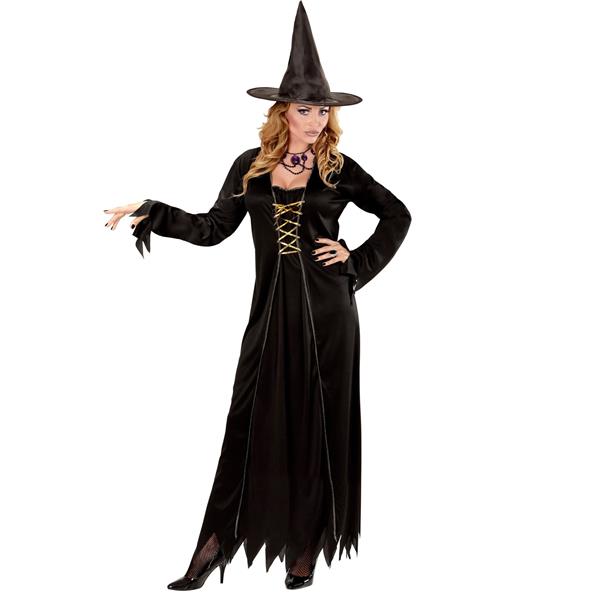 Grote foto halloween jurk zwart dames heks 2 delig verzamelen overige verzamelingen