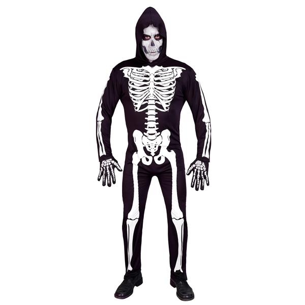 Grote foto halloween kostuum heren skelet 2 delig verzamelen overige verzamelingen