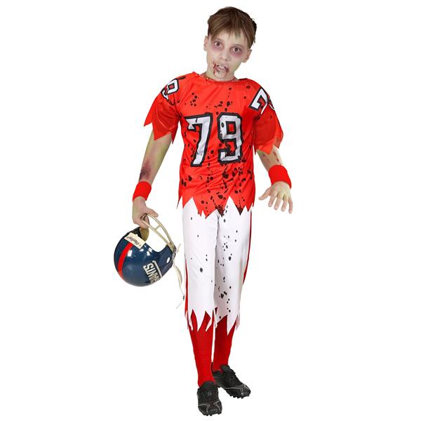 Grote foto zombie american football speler kind verzamelen overige verzamelingen