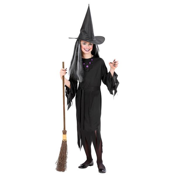 Grote foto halloween kostuum zwart meisje heks verzamelen overige verzamelingen
