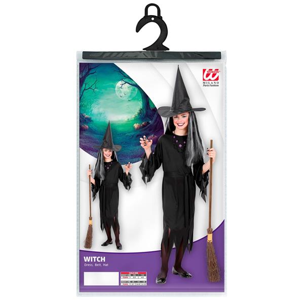 Grote foto halloween kostuum zwart meisje heks verzamelen overige verzamelingen