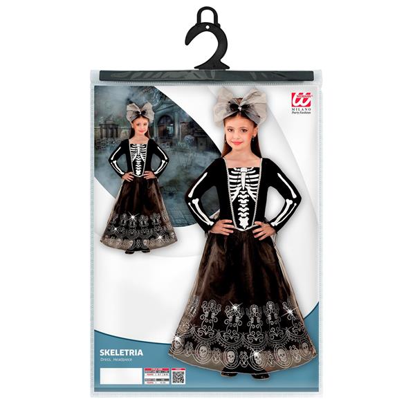 Grote foto halloween jurk zwart kind skelet verzamelen overige verzamelingen