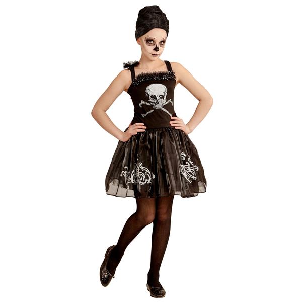 Grote foto halloween jurk meisje ballerina schedel verzamelen overige verzamelingen