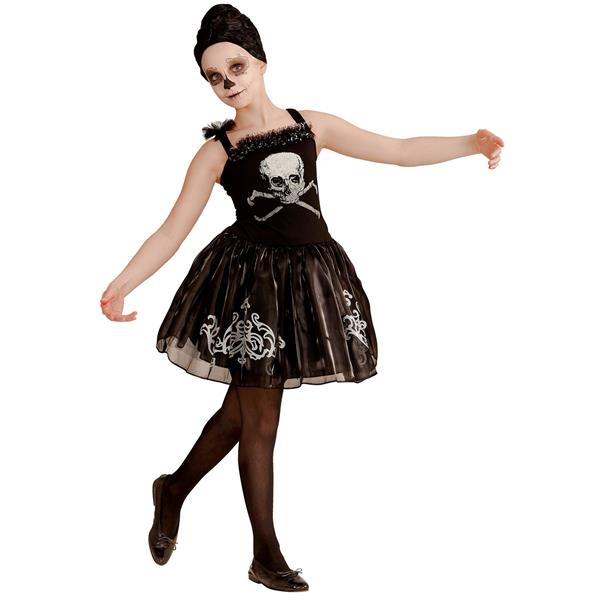 Grote foto halloween jurk meisje ballerina schedel verzamelen overige verzamelingen
