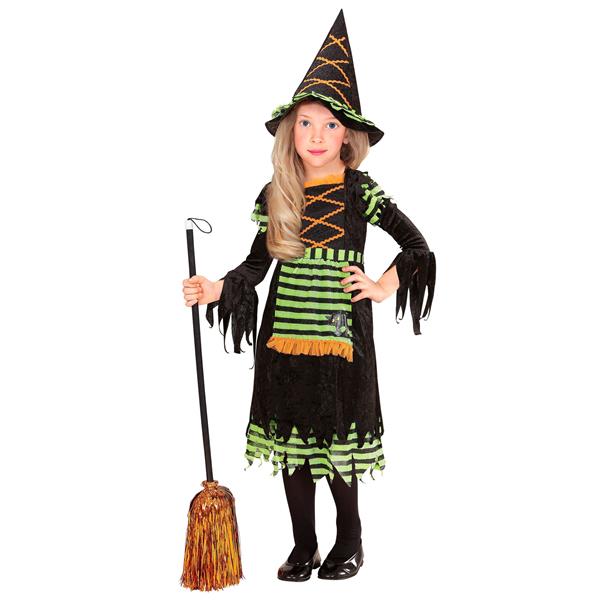 Grote foto halloween jurk zwart groen meisje heks verzamelen overige verzamelingen