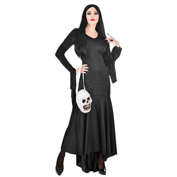 Grote foto halloween jurk zwart dames mortisia verzamelen overige verzamelingen