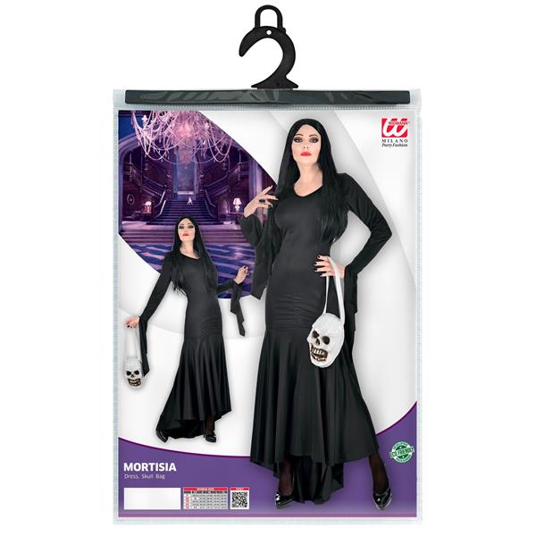 Grote foto halloween jurk zwart dames mortisia verzamelen overige verzamelingen