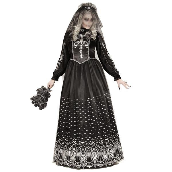 Grote foto halloween jurk dames bruid skelet verzamelen overige verzamelingen