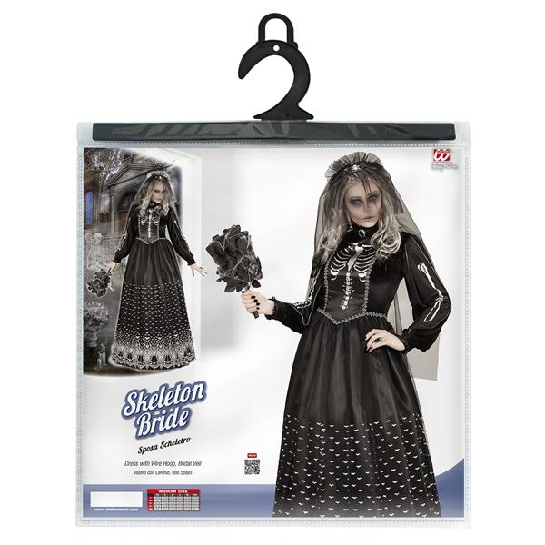 Grote foto halloween jurk dames bruid skelet verzamelen overige verzamelingen