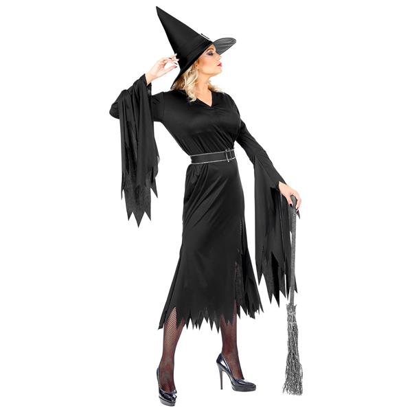 Grote foto halloween jurk zwart dames heks 3 delig verzamelen overige verzamelingen