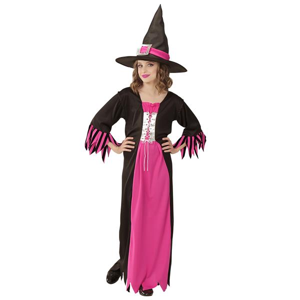 Grote foto halloween jurk zwart roze meisje heks verzamelen overige verzamelingen