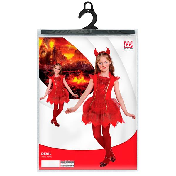Grote foto halloween jurk meisje duivel 2 delig verzamelen overige verzamelingen
