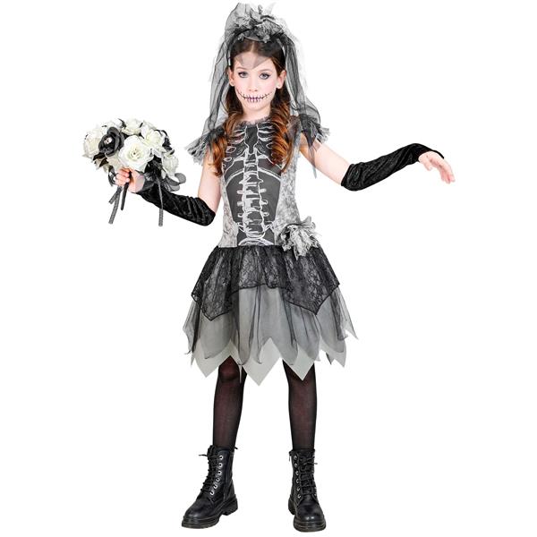 Grote foto halloween jurk meisje skelet bruidje verzamelen overige verzamelingen