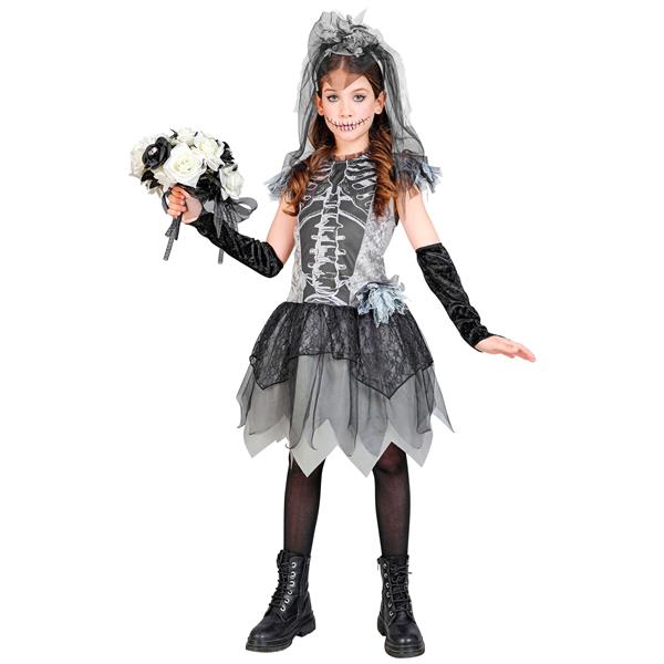 Grote foto halloween jurk meisje skelet bruidje verzamelen overige verzamelingen