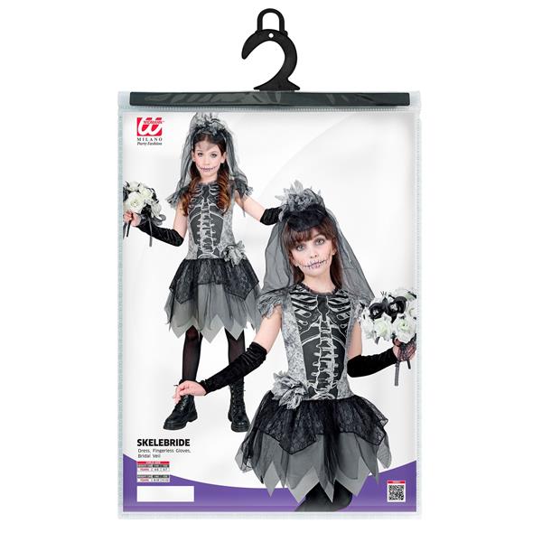 Grote foto halloween jurk meisje skelet bruidje verzamelen overige verzamelingen