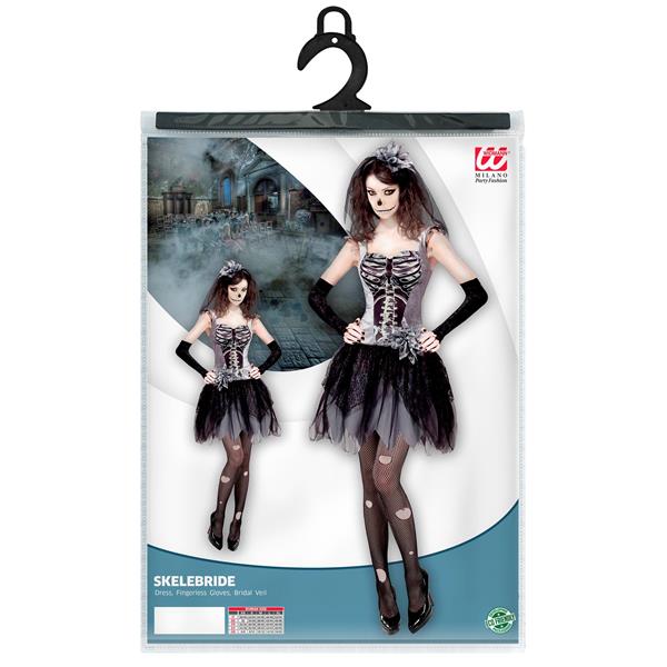 Grote foto halloween jurk dames skelet bruidje verzamelen overige verzamelingen