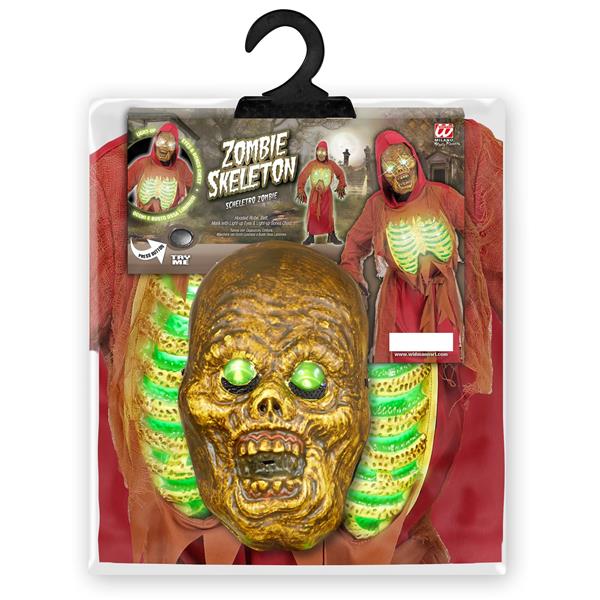 Grote foto halloween kostuum groen kind zombie skelet verzamelen overige verzamelingen