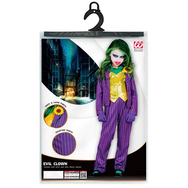 Grote foto halloween kostuum kind clown evil verzamelen overige verzamelingen