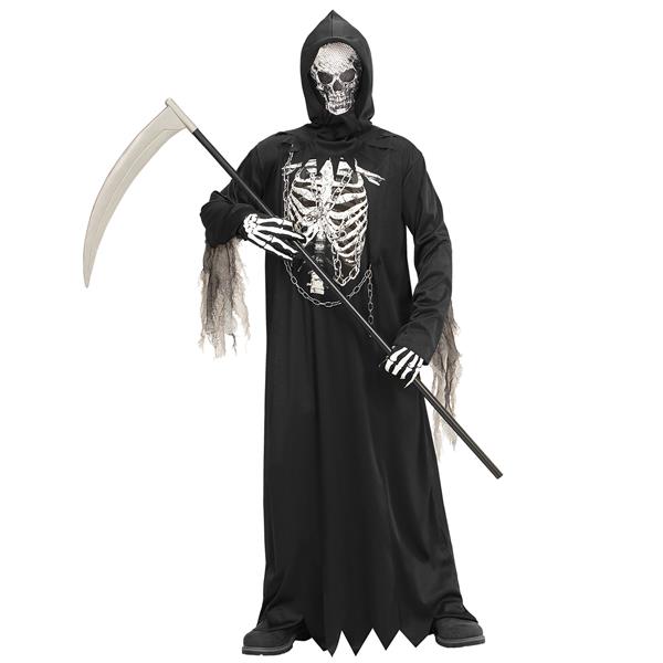 Grote foto halloween kostuum kind reaper skelet verzamelen overige verzamelingen