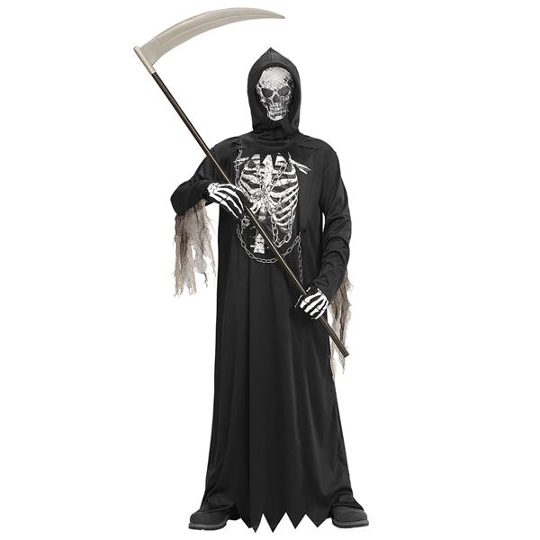 Grote foto halloween kostuum kind reaper skelet verzamelen overige verzamelingen