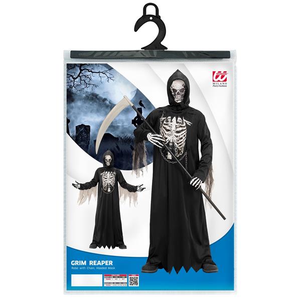 Grote foto halloween kostuum kind reaper skelet verzamelen overige verzamelingen
