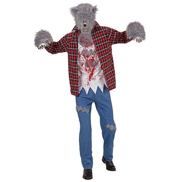 Grote foto halloween kostuum heren weerwolf 5 delig verzamelen overige verzamelingen