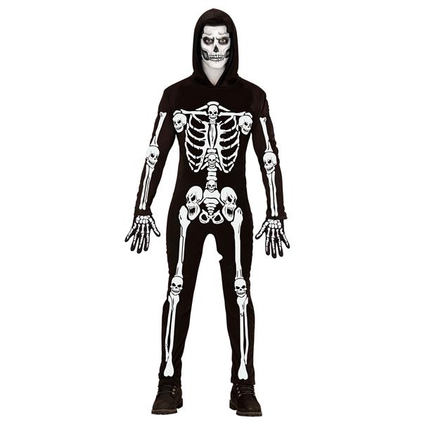 Grote foto halloween kostuum zwart wit heren skelet verzamelen overige verzamelingen