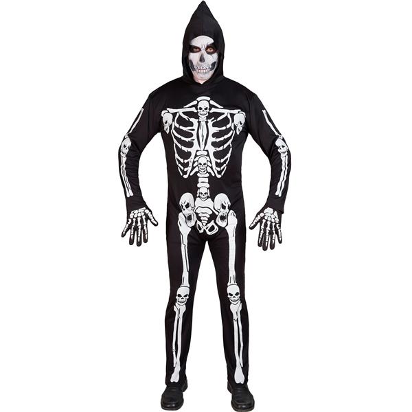 Grote foto halloween kostuum zwart wit heren skelet verzamelen overige verzamelingen