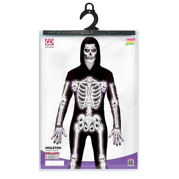 Grote foto halloween kostuum zwart wit heren skelet verzamelen overige verzamelingen