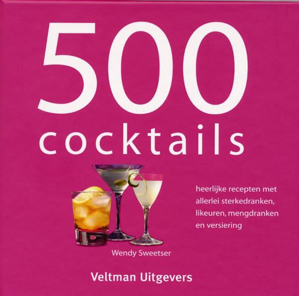 Grote foto 500 cocktails boeken kookboeken