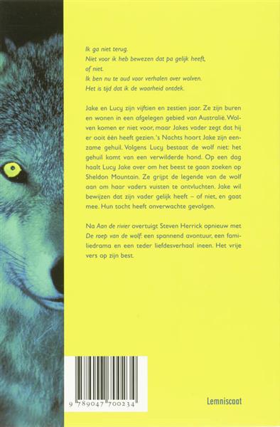 Grote foto de roep van de wolf boeken jeugd 13 jaar en ouder