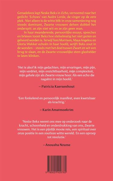 Grote foto echo boeken literatuur