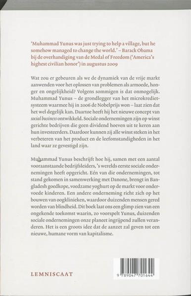 Grote foto social business boeken politiek en maatschappij