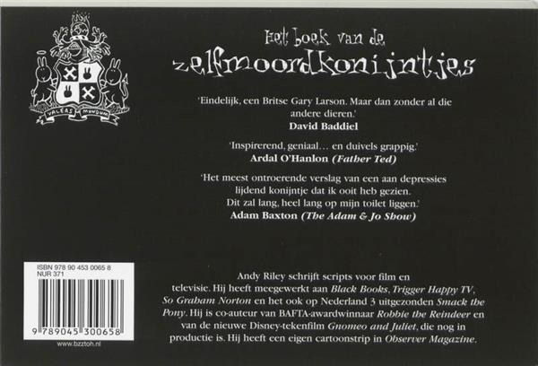 Grote foto het boek van de zelfmoordkonijntjes boeken stripboeken