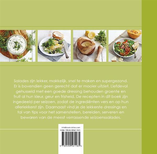 Grote foto salades dressings boeken kookboeken