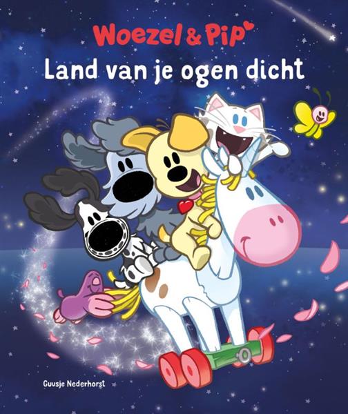 Grote foto het land van je ogen dicht woezel en pip boeken jeugd 13 jaar en ouder