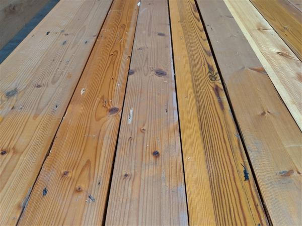Grote foto 28x95mm gebruikt grenen 460cm doe het zelf en verbouw hout en planken