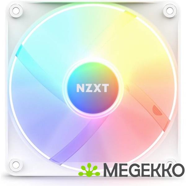 Grote foto nzxt f120 core 120mm rgb fan triple white computers en software overige computers en software