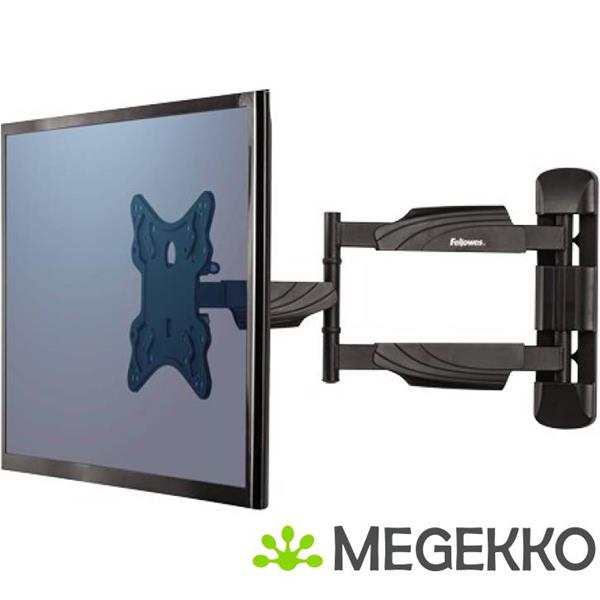 Grote foto fellowes 8043601 55 zwart flat panel muur steun computers en software overige computers en software