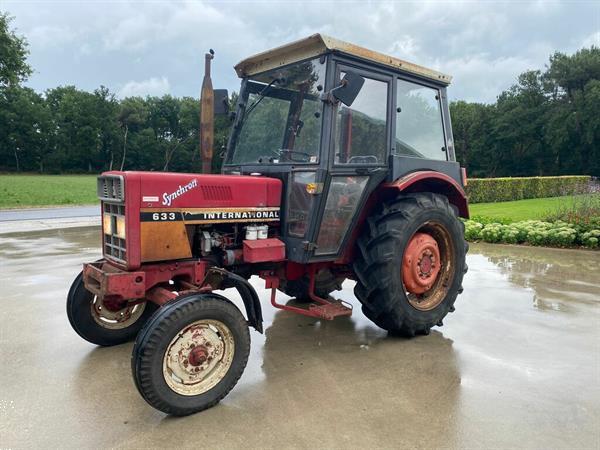 Grote foto international 633 5500 uren marge tractor agrarisch tractoren